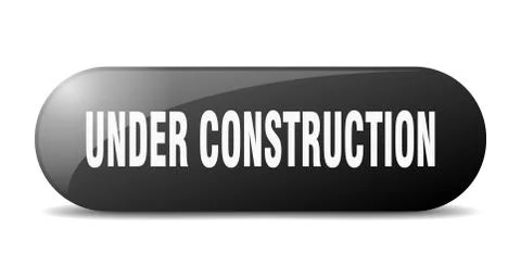 Under construction button. under construction sign. key. push button. 스톡 일러스트