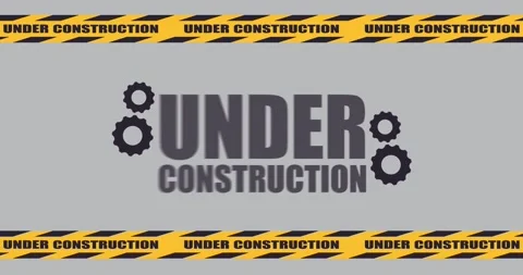 Under Construction Cartoon Animation Stock Footage 167353122