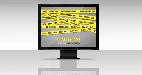 Under Construction Cartoon Animation Stock Footage 167460507