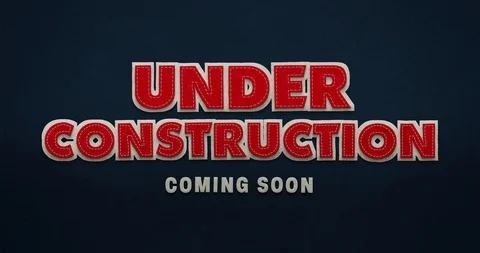 Under construction. Coming soon. Stop motion animation with paper look Stock Footage 90439157