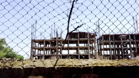 Under Construction complex Stock Footage 336177914