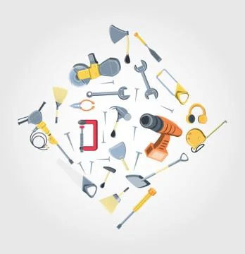 Under construction design Stock Illustration