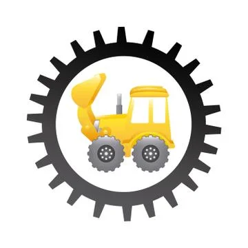 Under construction design over white background vector illustration 库存插图