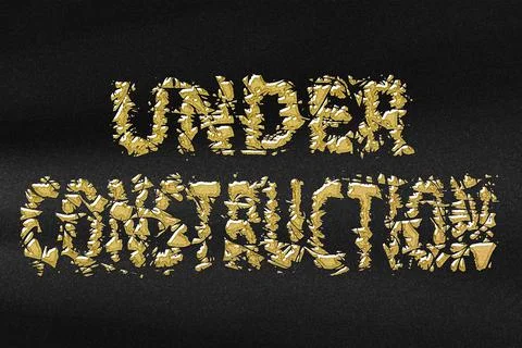 Under construction design, website development concept Under construction Stock Illustration