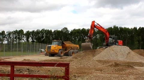 Under construction Stock Footage 52543114