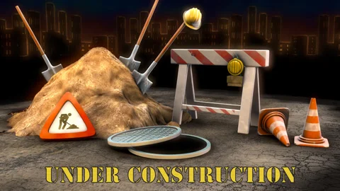 UNDER CONSTRUCTION Stock Footage 295537933