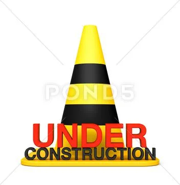 Under construction Stock Illustration