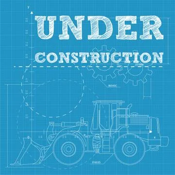 Under Construction Stock Illustration
