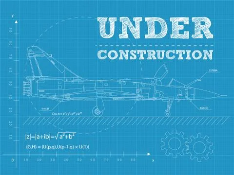 Under Construction Stock Illustration