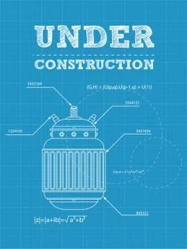 Under Construction Stock Illustration