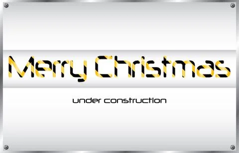 Under construction Illustrazione stock