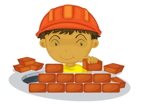 Under construction Stock Illustration