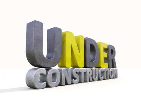 Under construction Illustrazione stock