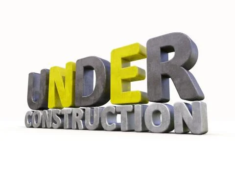 Under construction Ilustração Stock