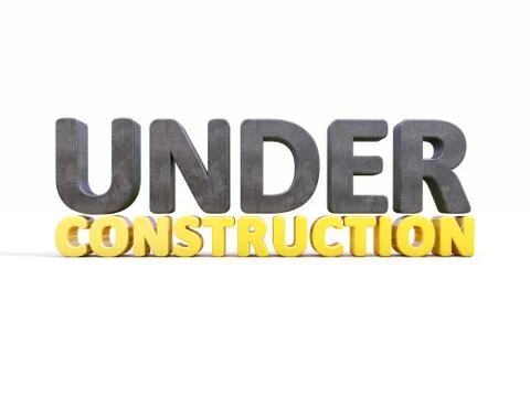Under construction Illustrazione stock