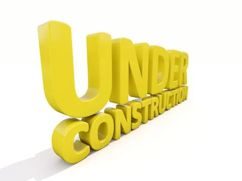 Under construction Illustrazione stock