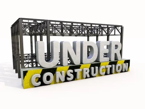 Under construction Stock-Illustration