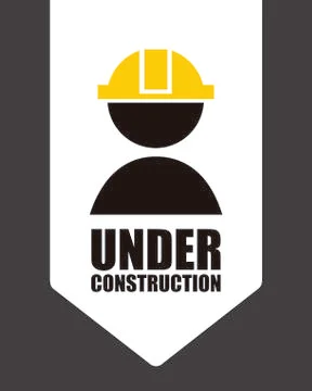 Under construction Illustrazione stock