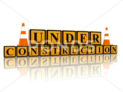 Under construction 스톡 일러스트