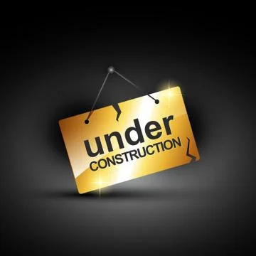 Under construction Illustrazione stock