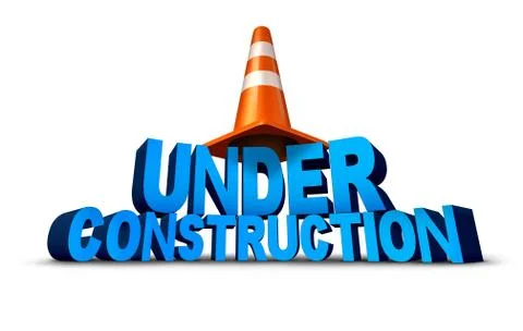 Under Construction Stock Illustration