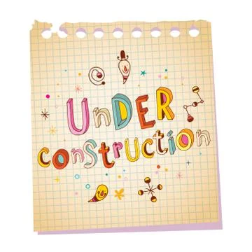 Under construction Stock Illustration