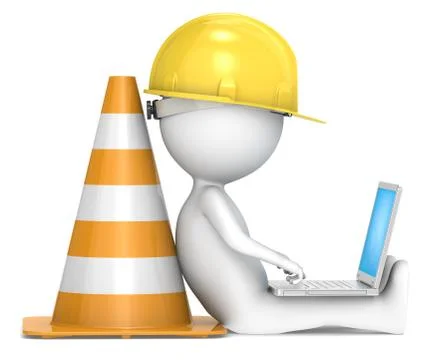 Under Construction. Stock Illustration