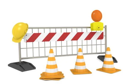 Under Construction Stock Illustration