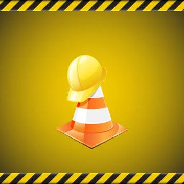 Under construction Stock Illustration