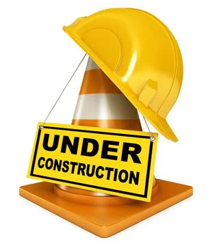 Under construction Stock Illustration