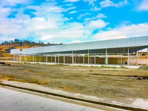 Under Construction Modern Building Stock Photos