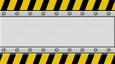 Under construction panel background Stock Footage 10890670