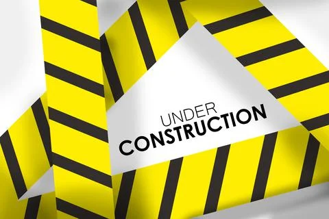 Under construction sign Stock Illustration