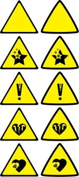 Under construction signs Stock Illustration