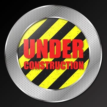 Under construction symbol for the road Stock Illustration