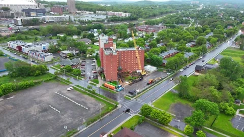 Under Construction - Syracuse, NY Video stock 336029095