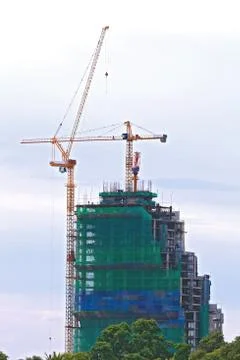 Under construction Tower Stock Photos