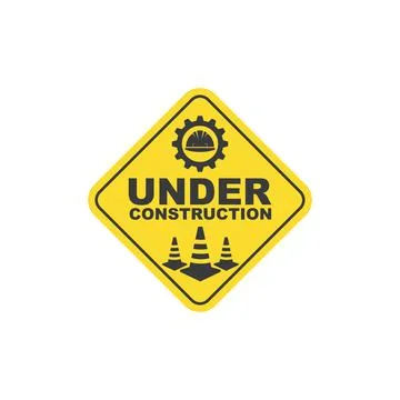Under construction vector illustration design Stock Illustration