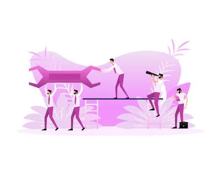 Under construction website page. Web Page Under. Vector illustration. イラスト素材