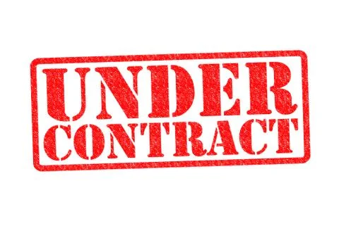 UNDER CONTRACT Stock Photos