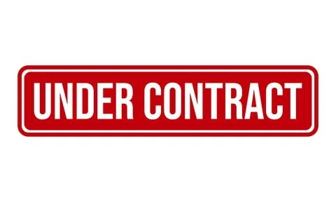 Under Contract Rubber Stamp. Under Contract Grunge Stamp Seal Vector Illust.. Stock Illustration