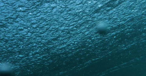 Under a Crashing Wave Stock Footage 262116076