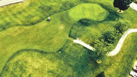 Under Current - West Hill Golf Course - Syracuse, NY Foto stock