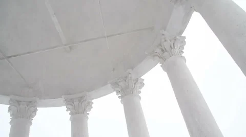 Under the dome of the old chapel Stock Footage 61364232