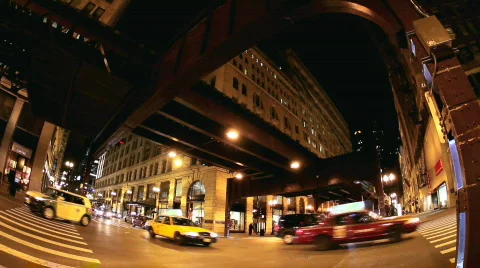 Under the El Stock Footage 659113