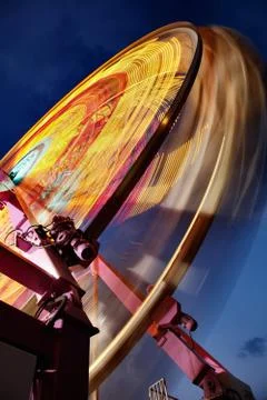 Under the ferris wheel Stock Photos