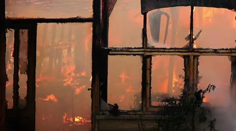 Under fire Stock Footage 10799427