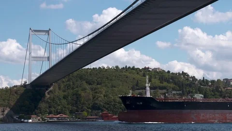 UNDER  FSM  BRIDGE Stock Footage 74089890