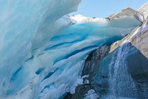 Under Glacial Ice Stock Photos