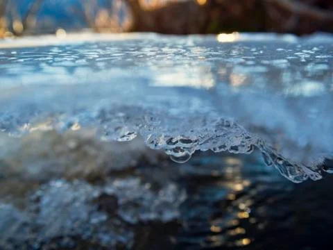 Under the ice Stock Photos